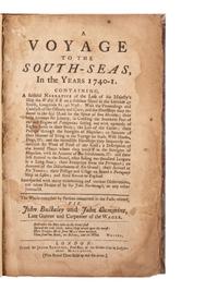 [SHIPWRECK]. BULKELEY, John; and CUMMINS, John. A Voyage to the South Seas, in the Years 1740-1 . London: for Jacob Robinson, 1743.