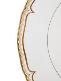 A Set of Eight Royal Worcester Marquis Porcelain Chargers
