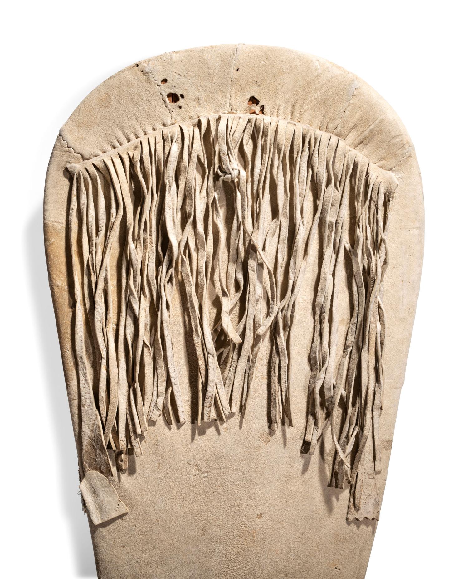 Plateau Child's Beaded Hide Cradleboard