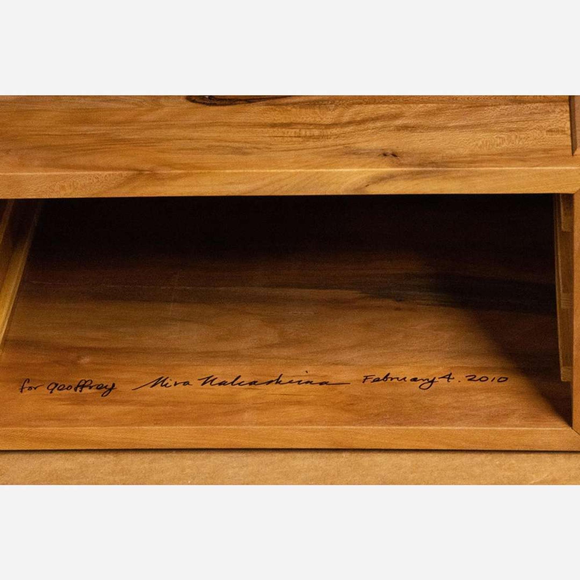 Mira Nakashima (American, b. 1942) Special Stationery/Jewelry Box, George Nakashima Woodworker, New Hope, Pennsylvania, 2010