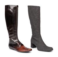 Two Pairs of Designer Boots, Prada and Dries Van Noten