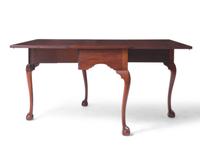 A Chippendale Carved Mahogany Drop-Leaf Dining Table, Philadelphia, PA, Circa 1780