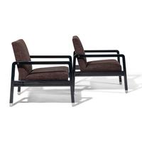 Christian Liaigre (French, 1943-2020) — Pair of Estrusque Chairs for Holly Hunt