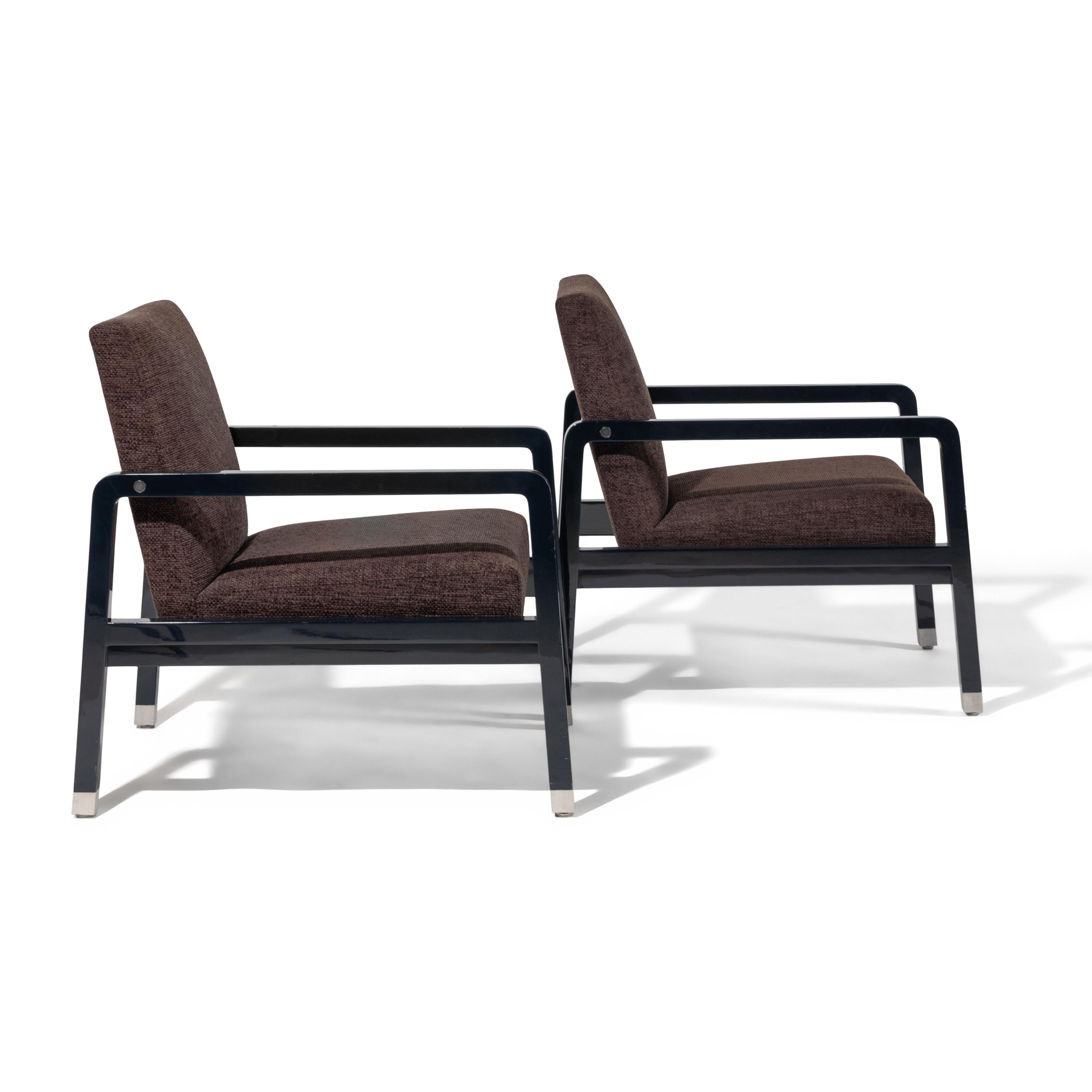Christian Liaigre (French, 1943-2020) — Pair of Estrusque Chairs for Holly Hunt