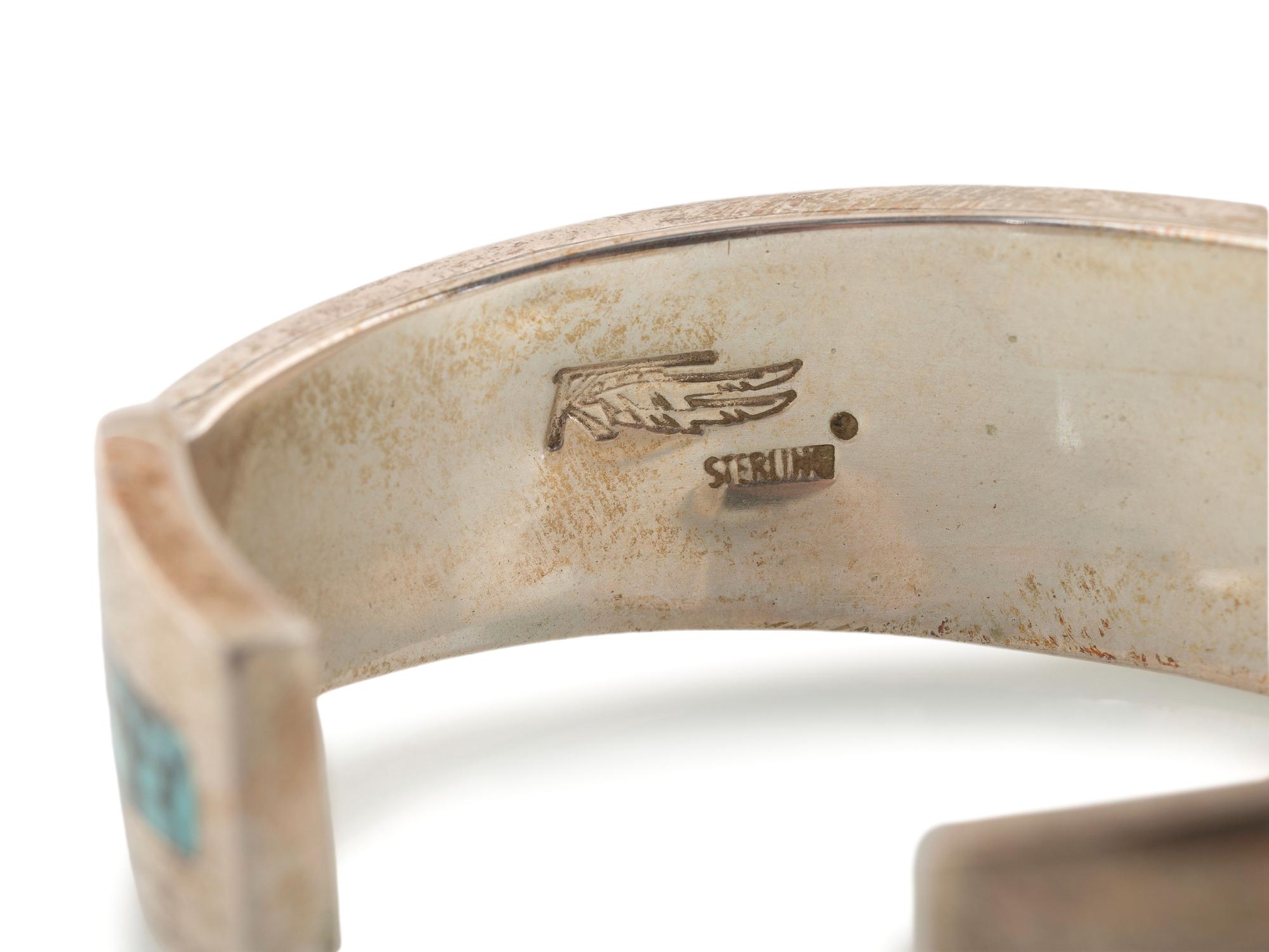 Navajo and Southwestern-style Sterling Silver and Mosaic Inlay Jewelry