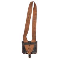 U.S. Pattern of 1861 .58 Caliber Cartridge Box with Sling and Both Plates