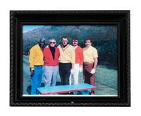 A Group of 13 Photographs of Golfers Formerly Displayed at Mike Ditka’s Restaurant