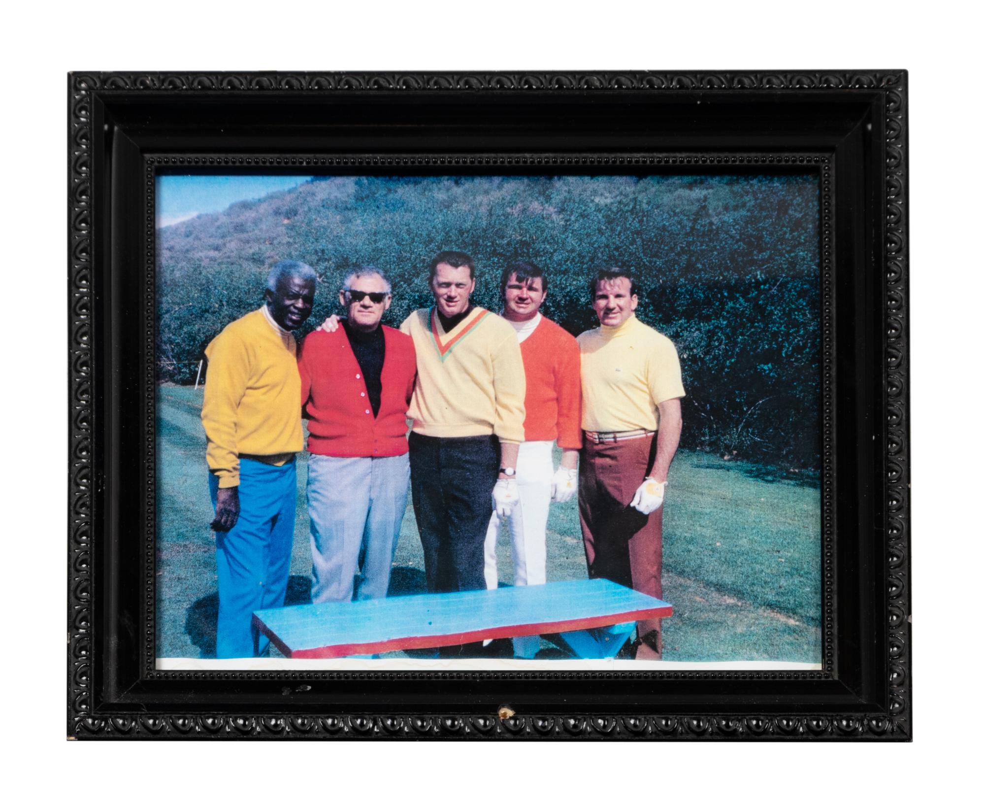 A Group of 13 Photographs of Golfers Formerly Displayed at Mike Ditka’s Restaurant