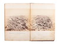 [WESTERN AMERICANA]. MUYBRIDGE, Eadweard (1830-1904), photographer. Panorama of San Francisco from California St. Hill . 1877. 11-panel albumen photograph panorama.