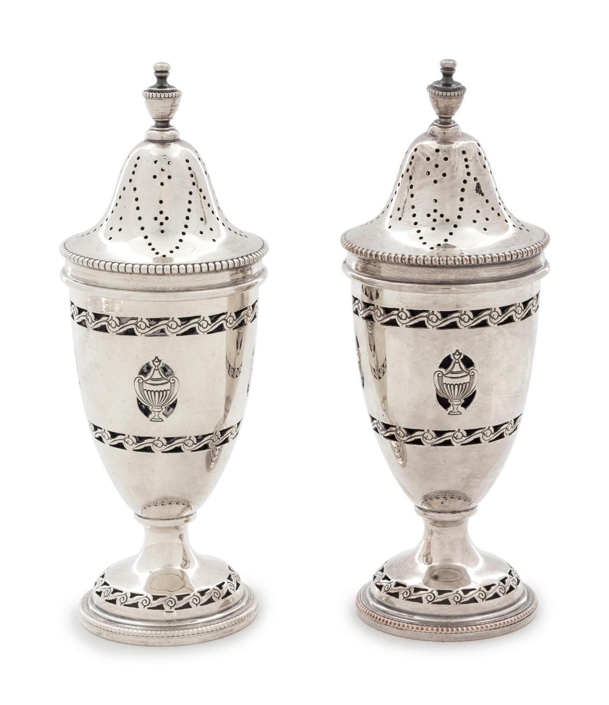A Collection of English and American Silver-Plate Serving Articles