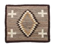 Navajo Square Weaving 26 1/2 x 25 inches