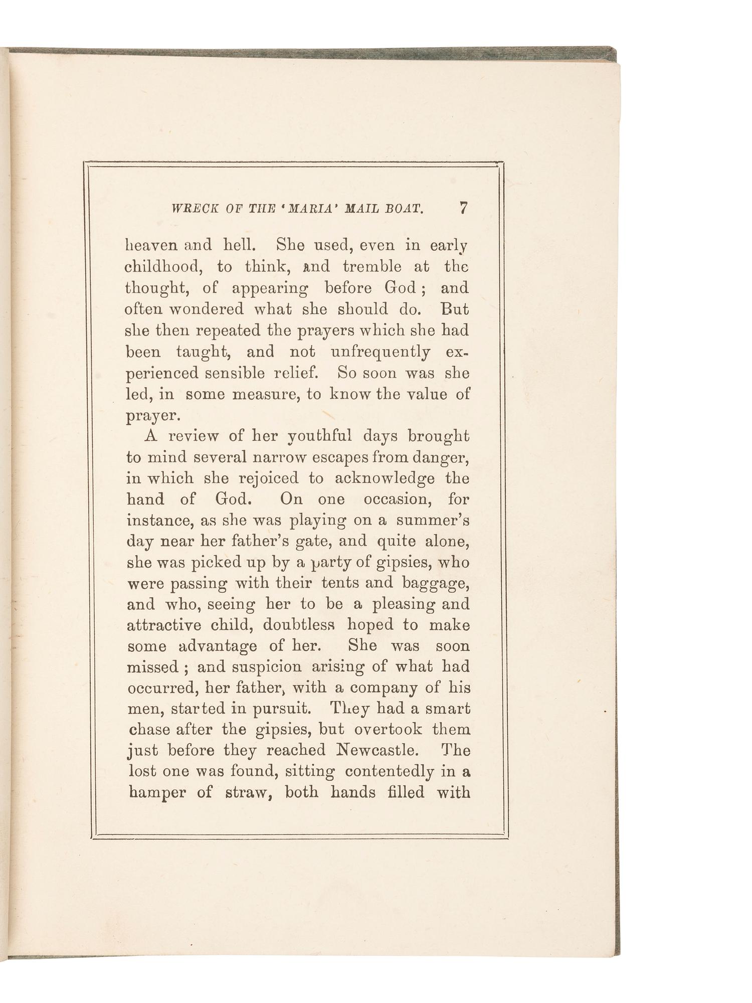 [SHIPWRECKS - BRITISH]. A group of 19th-century works about British shipwrecks, comprising: