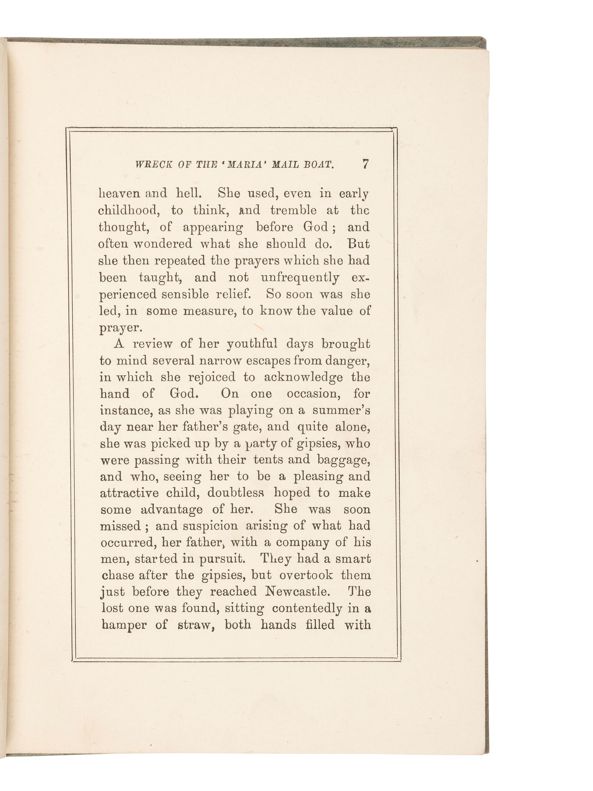 [SHIPWRECKS - BRITISH]. A group of 19th-century works about British shipwrecks, comprising: