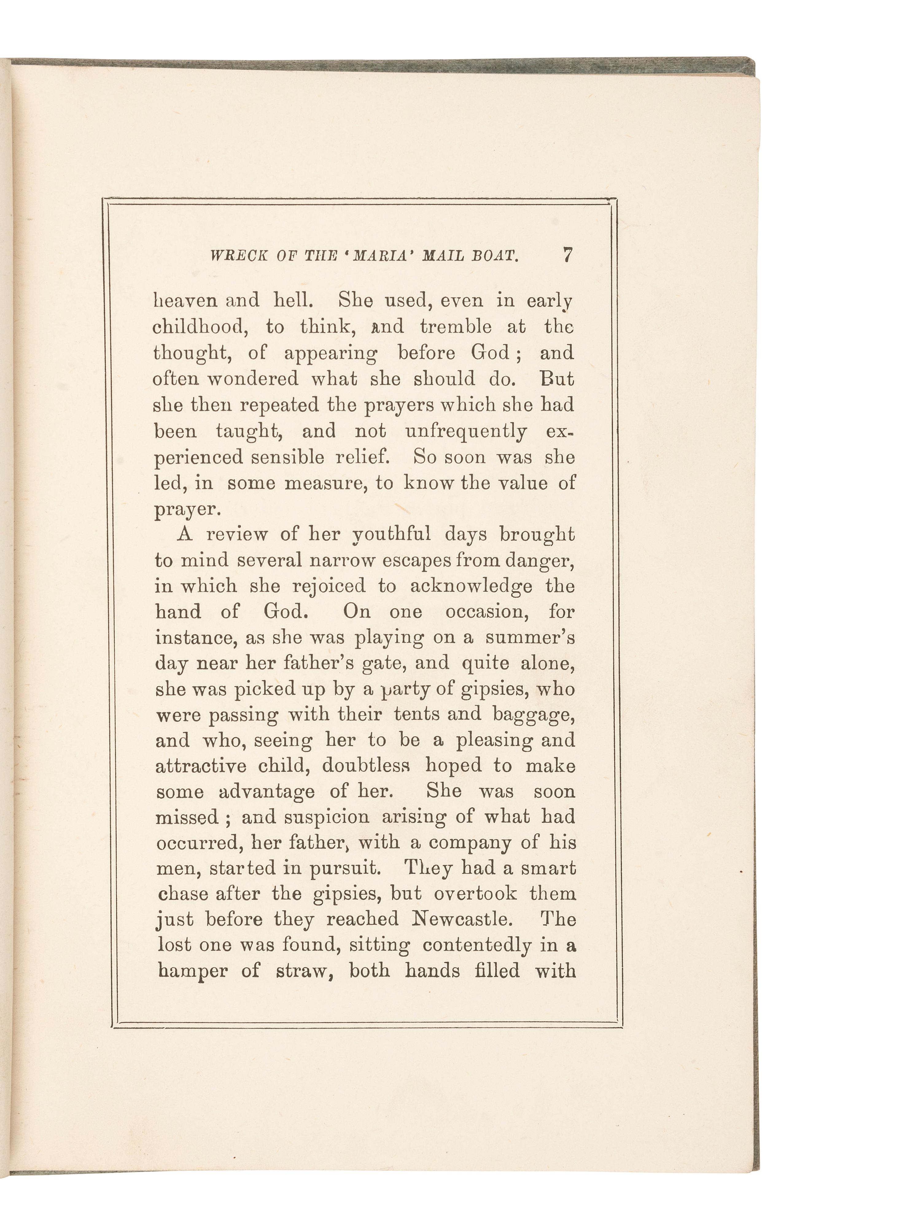 [SHIPWRECKS - BRITISH]. A group of 19th-century works about British shipwrecks, comprising: