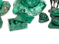 A Collection of Malachite Objets