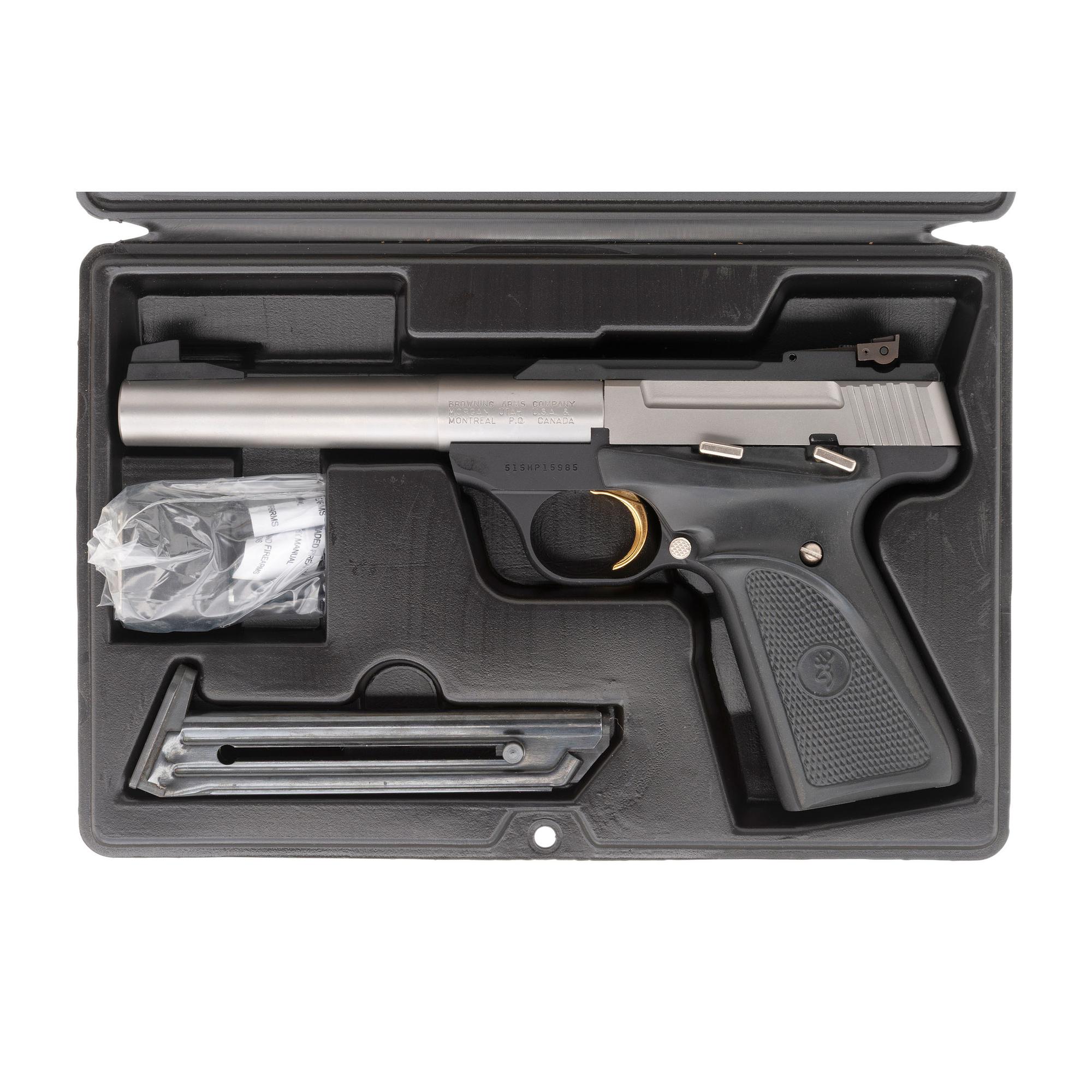 *Browning Buck Mark Stainless in Case with Accessories