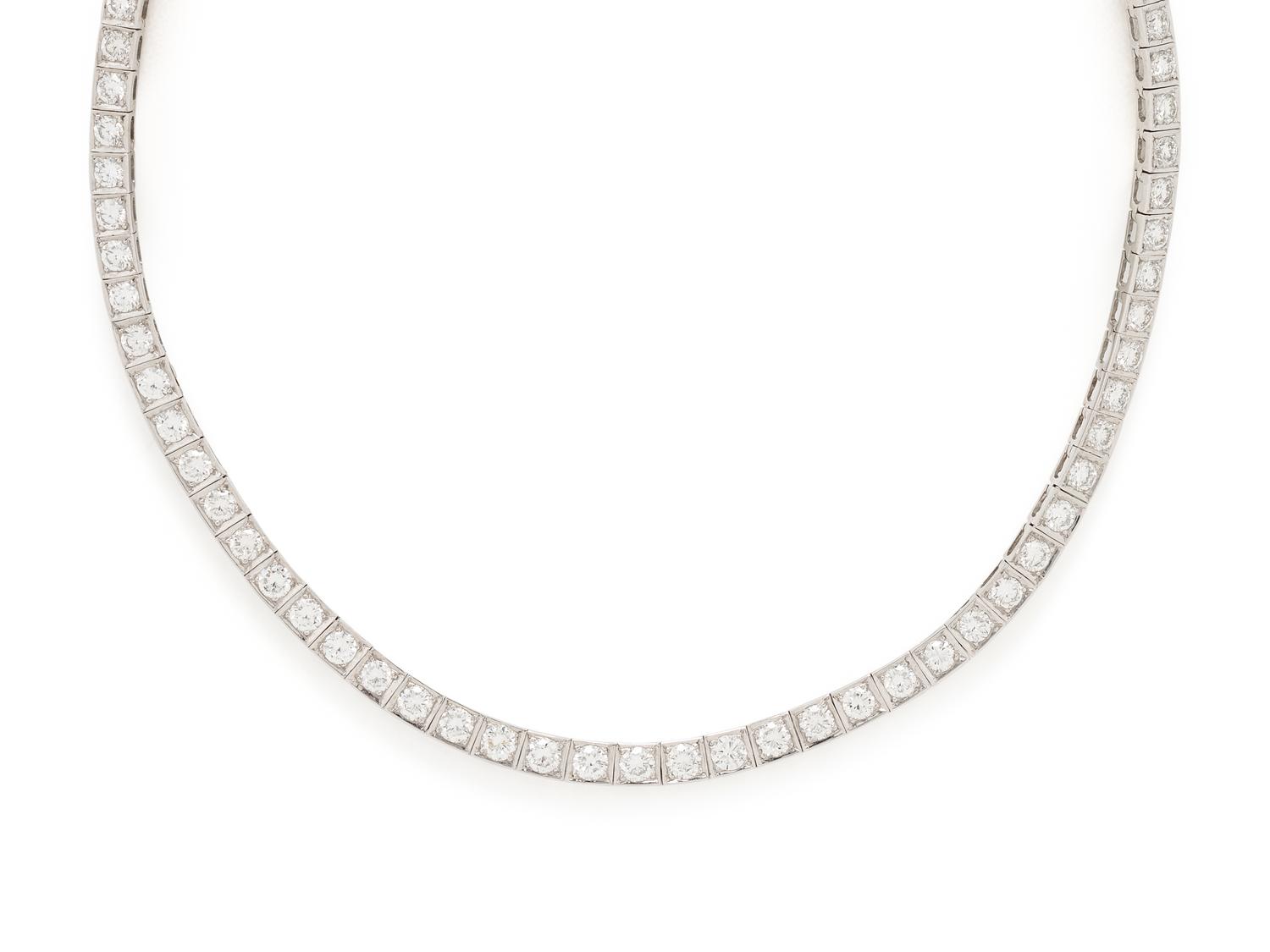 DIAMOND RIVIÈRE NECKLACE