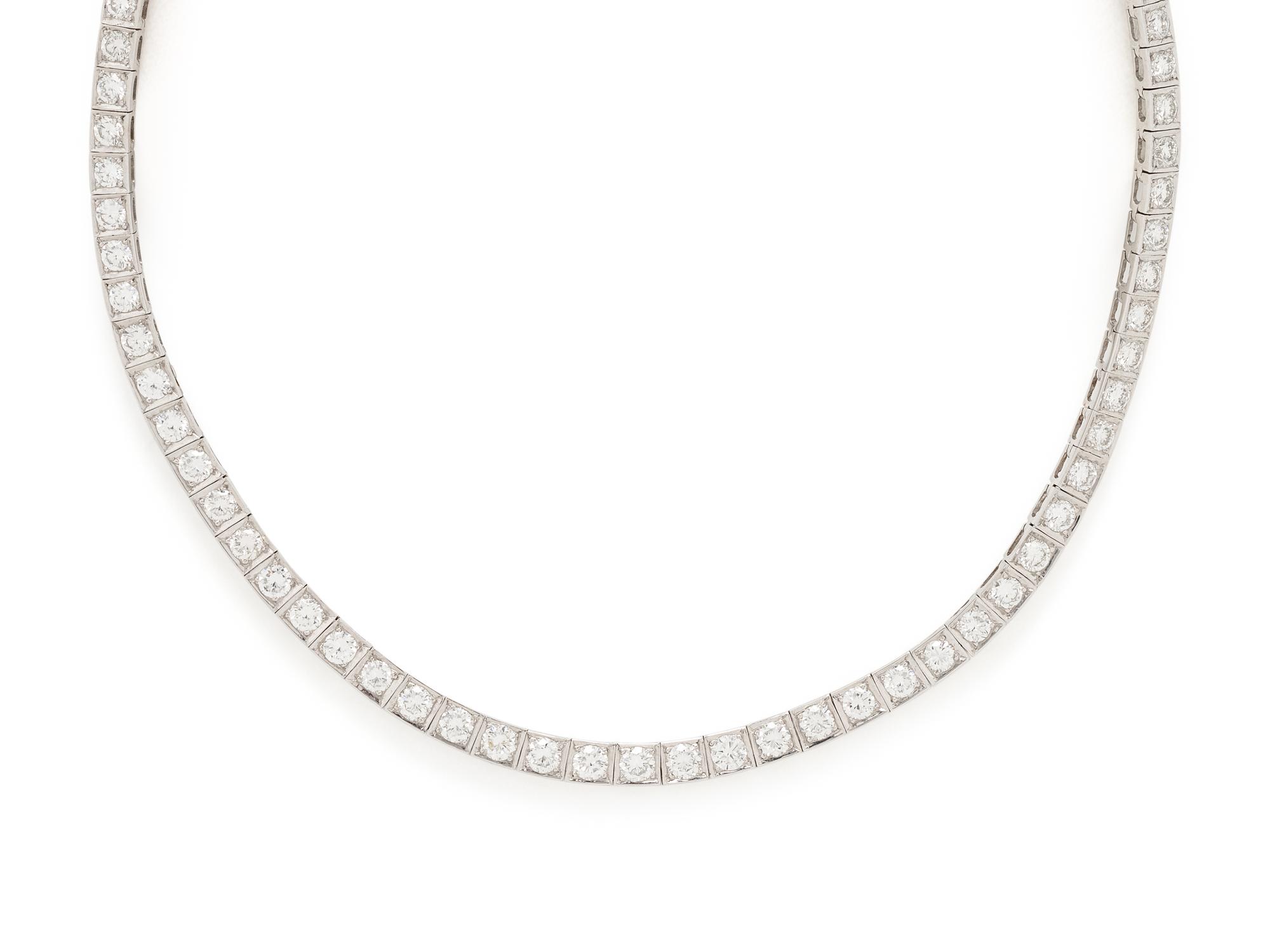 DIAMOND RIVIÈRE NECKLACE