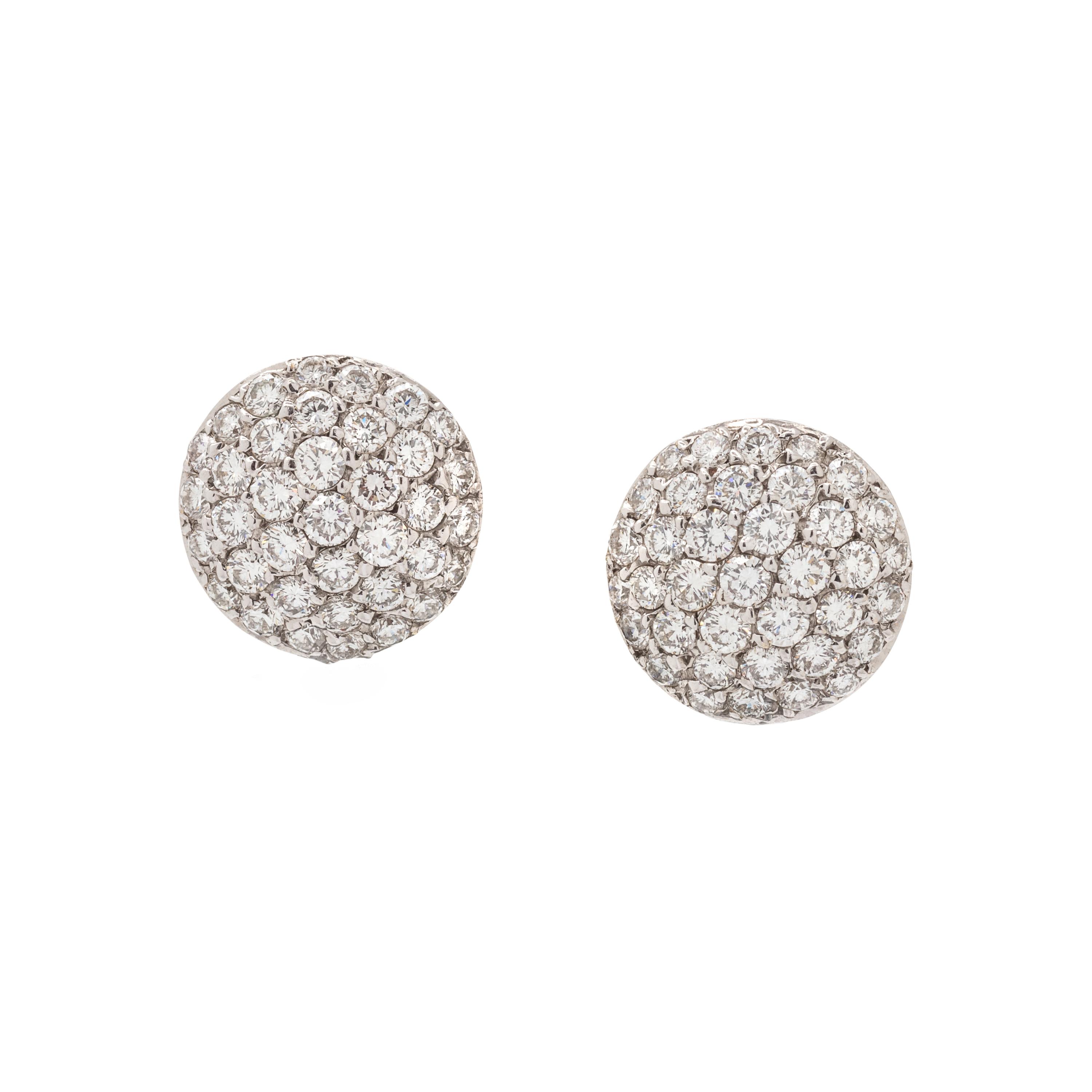 CULTURED TAHITIAN PEARL AND DIAMOND CONVERTIBLE EARCLIPS