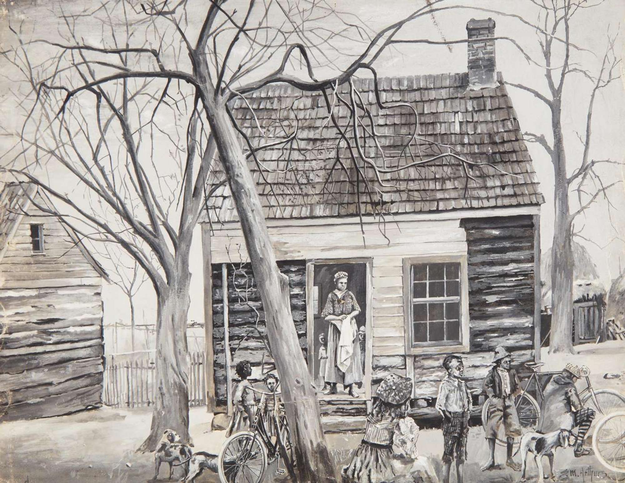 Stanley Massey Arthurs (American, 1877–1950) - The Old Shack