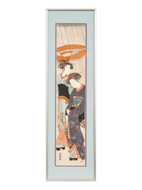 Isoda Koryūsai (1735-1790), Utagawa Kunichika (1835-1900) and One Other