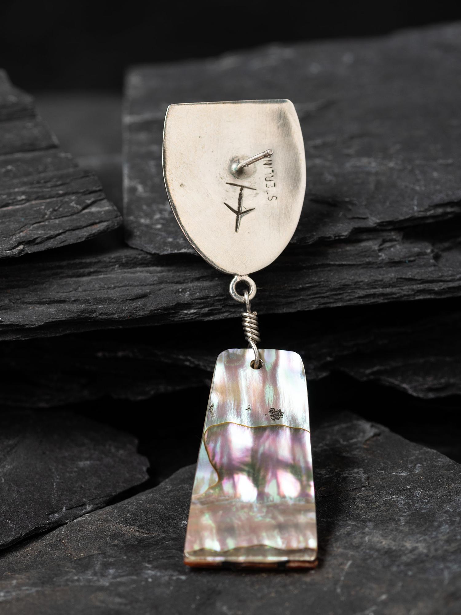 Kewa, Zuni, and Navajo Earrings and Ring