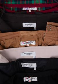 Six Yves Saint Laurent Pants and Skirts, 1990-2000s