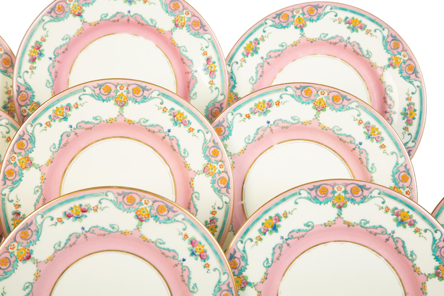 Eleven Royal Doulton Porcelain Plates