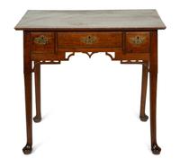 A George II Oak Dressing Table