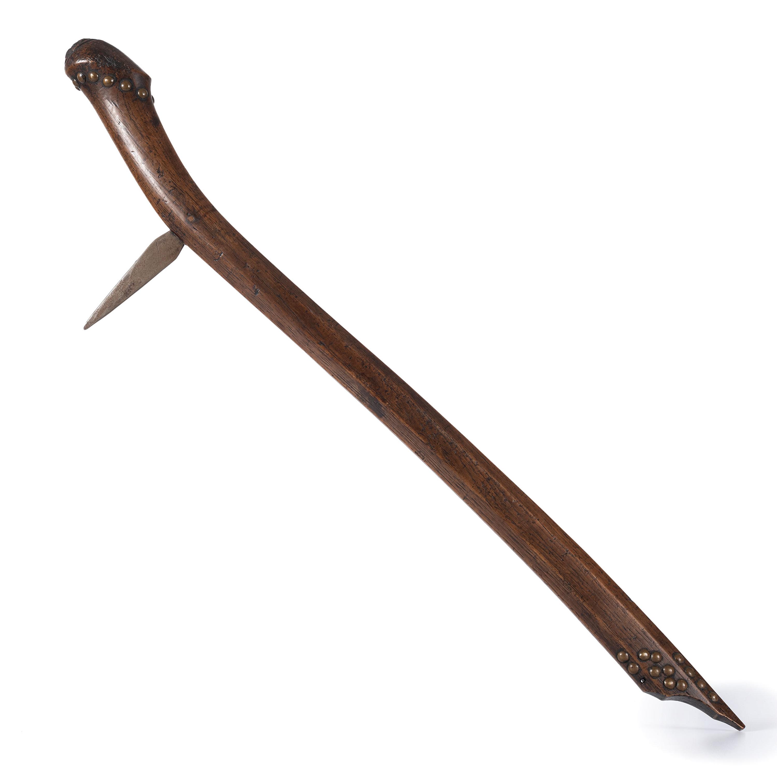 Plains Tacked Club, with Single Spike