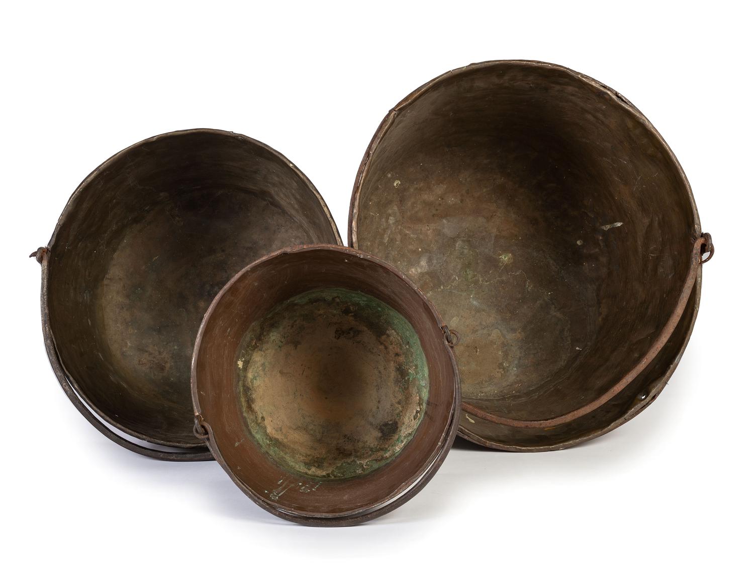 Hudson Bay Brass Trade Kettles