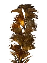 A Pair of Gilt Metal Palm Trees in the Manner of Hans Kögl — 20th Century
