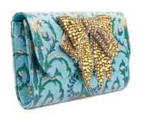 Gucci Brocade Broadway Clutch Bag with Bow
