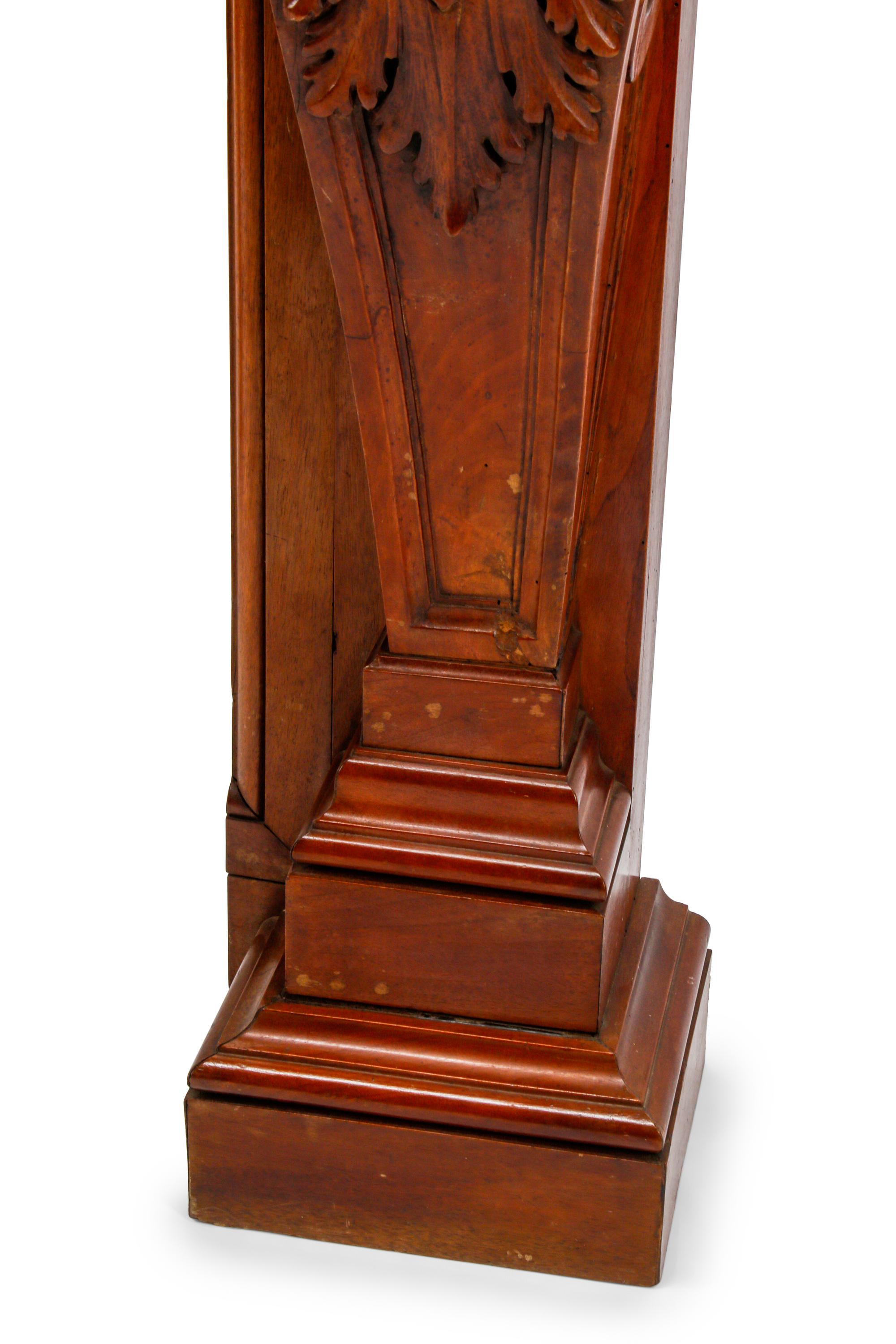 A Renaissance Revival Carved Walnut Chimneypiece