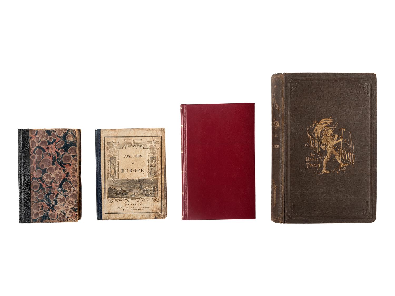 [EARLY PHOTOGRAPHY] - [TRAVEL]. A group of books and photography highlighting American and international locations, including: