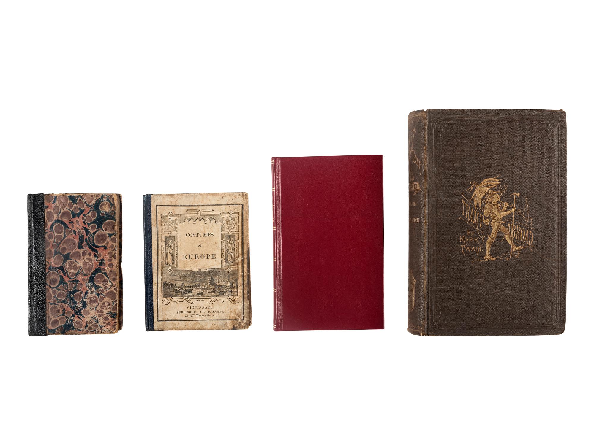 [EARLY PHOTOGRAPHY] - [TRAVEL]. A group of books and photography highlighting American and international locations, including: