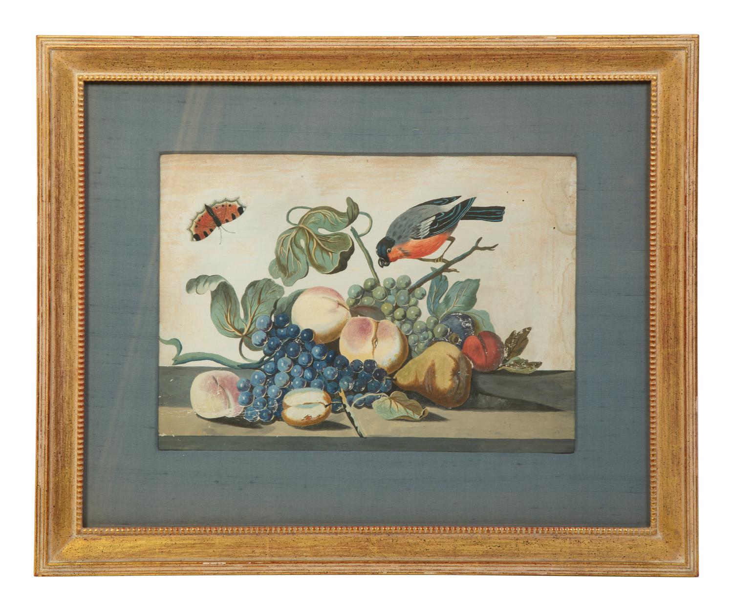 A Pair of French Watercolors — 18TH/19TH CENTURY