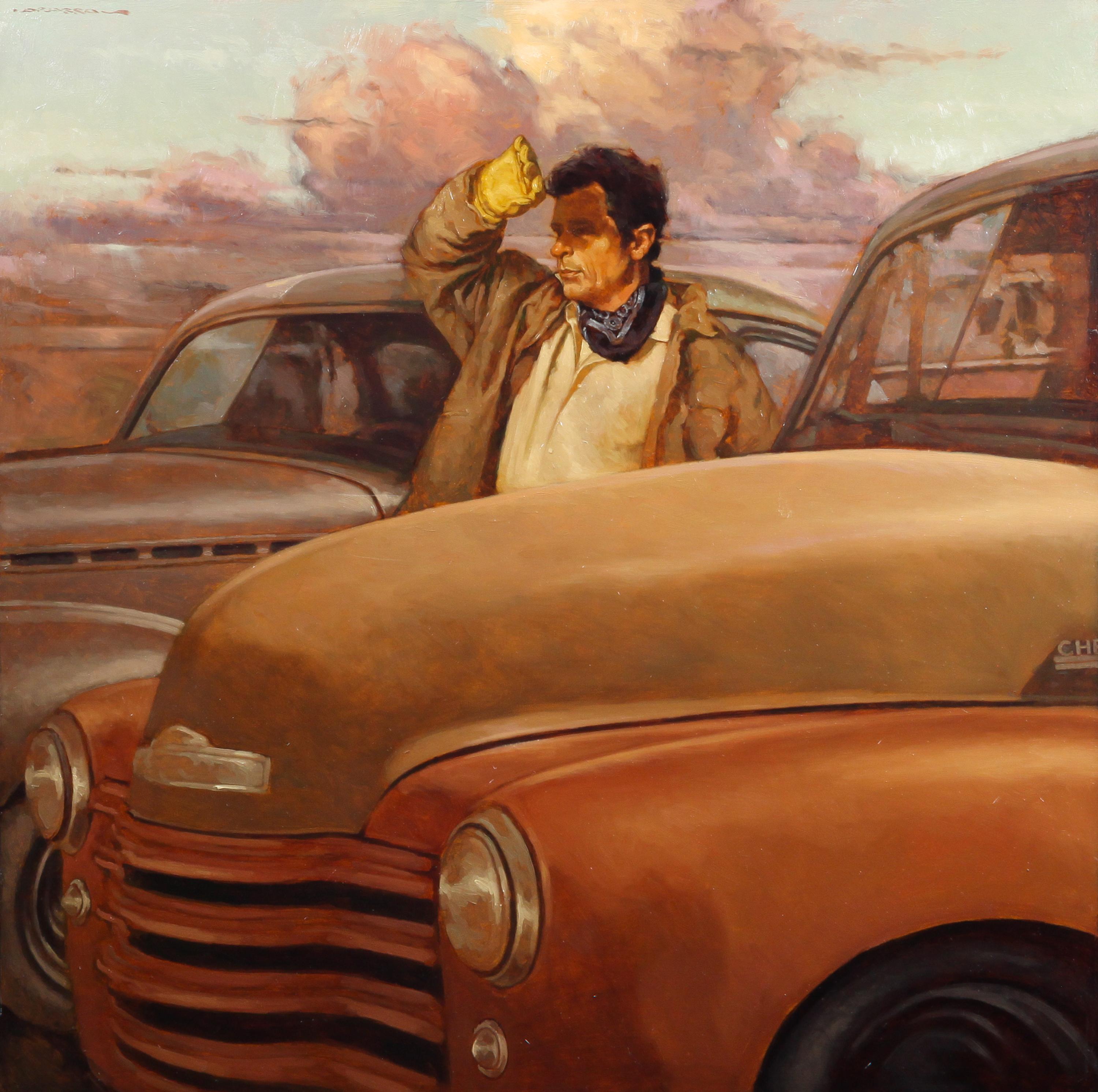 Joseph Lorusso 30 x 30 inches — (American, b. 1966)