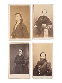 [CIVIL WAR]. A group of 15 CDVs of Confederate Generals & Rear Adm. SEMMES, incl. Generals Fitzhugh LEE, PGT BEAUREGARD, Basil DUKE, and others.