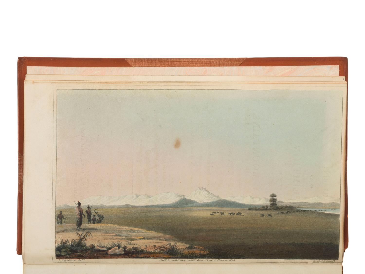 American Travel, Exploration & Expansion JAMES, Edwin (1797-1861), compiler. Account of an Expedition from Pittsburgh to the Rocky Mountains, performed in the Years 1819, 1820. London: Longman, Hurst, Rees, Orme and Brown, 1823.