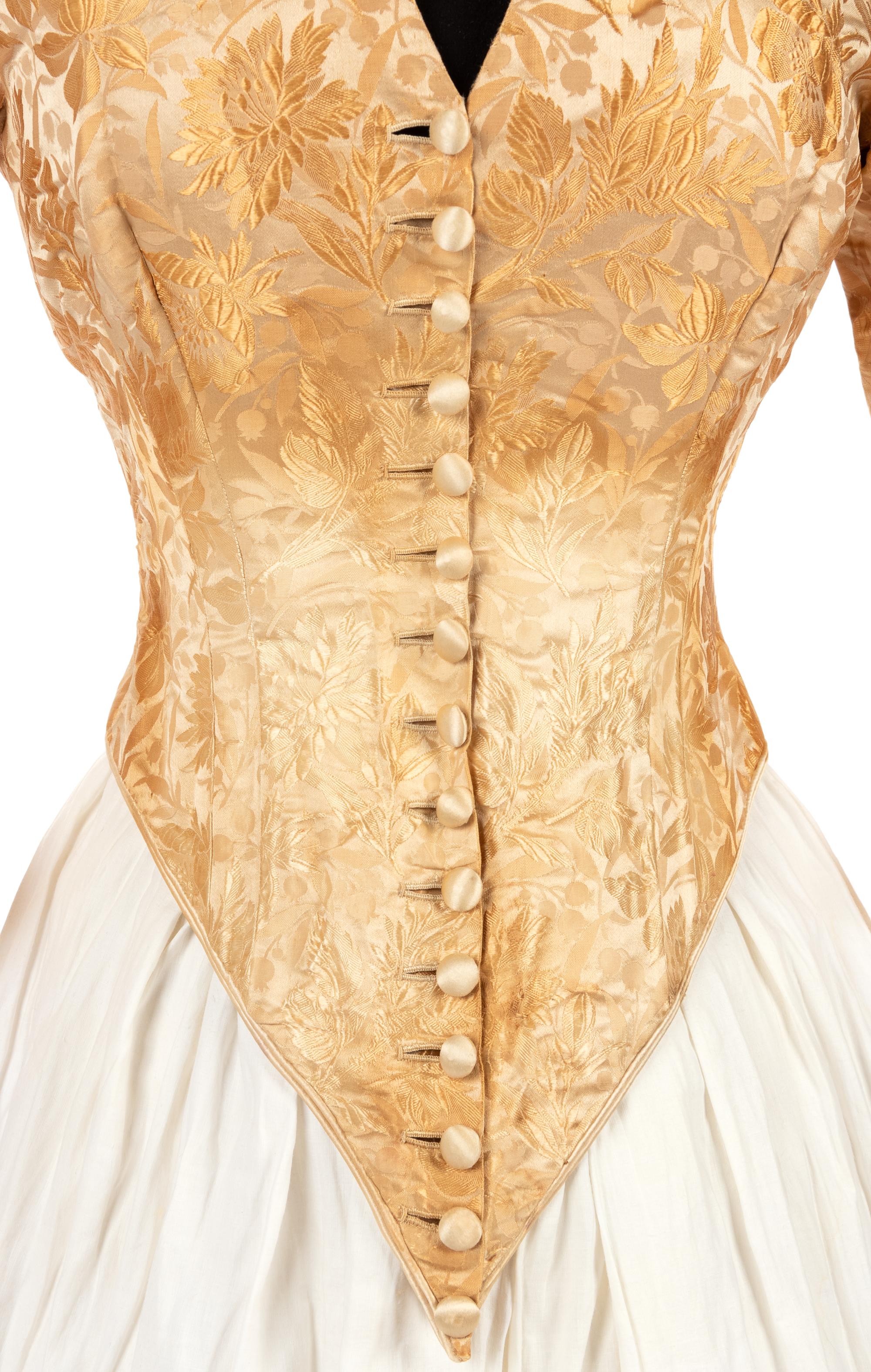 Two Silk Bodices and a Matching Cape, 1870-90s