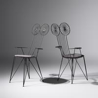 John Risley (American, 1919–2001) — Pair of Double Sun Chairs