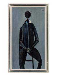 Figura Seduta (Seated figure), c. 1951