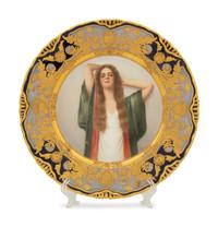 A Vienna Porcelain Cabinet Plate — 19TH CENTURY