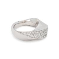 CARTIER, WHITE GOLD AND DIAMOND RING