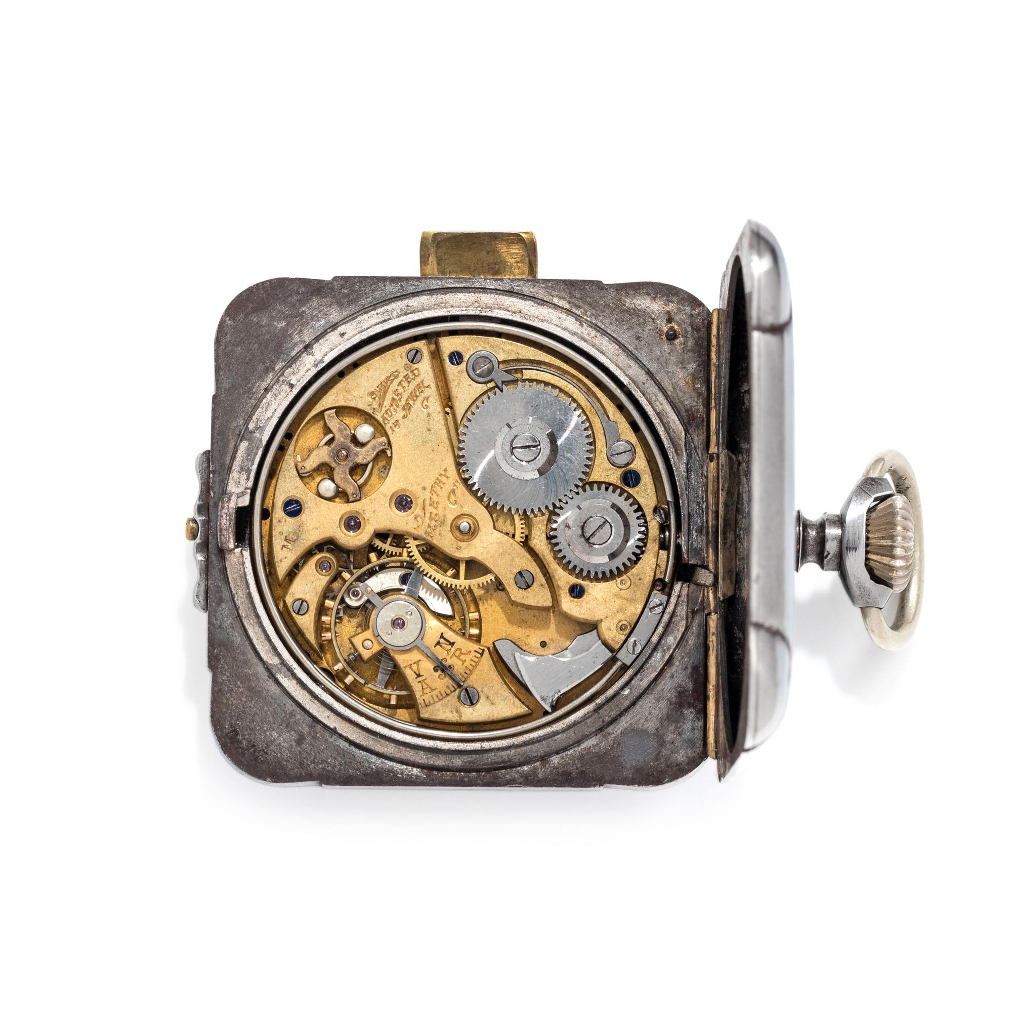 SILVER QUARTER REPEATER OPEN FACE POCKET WATCH