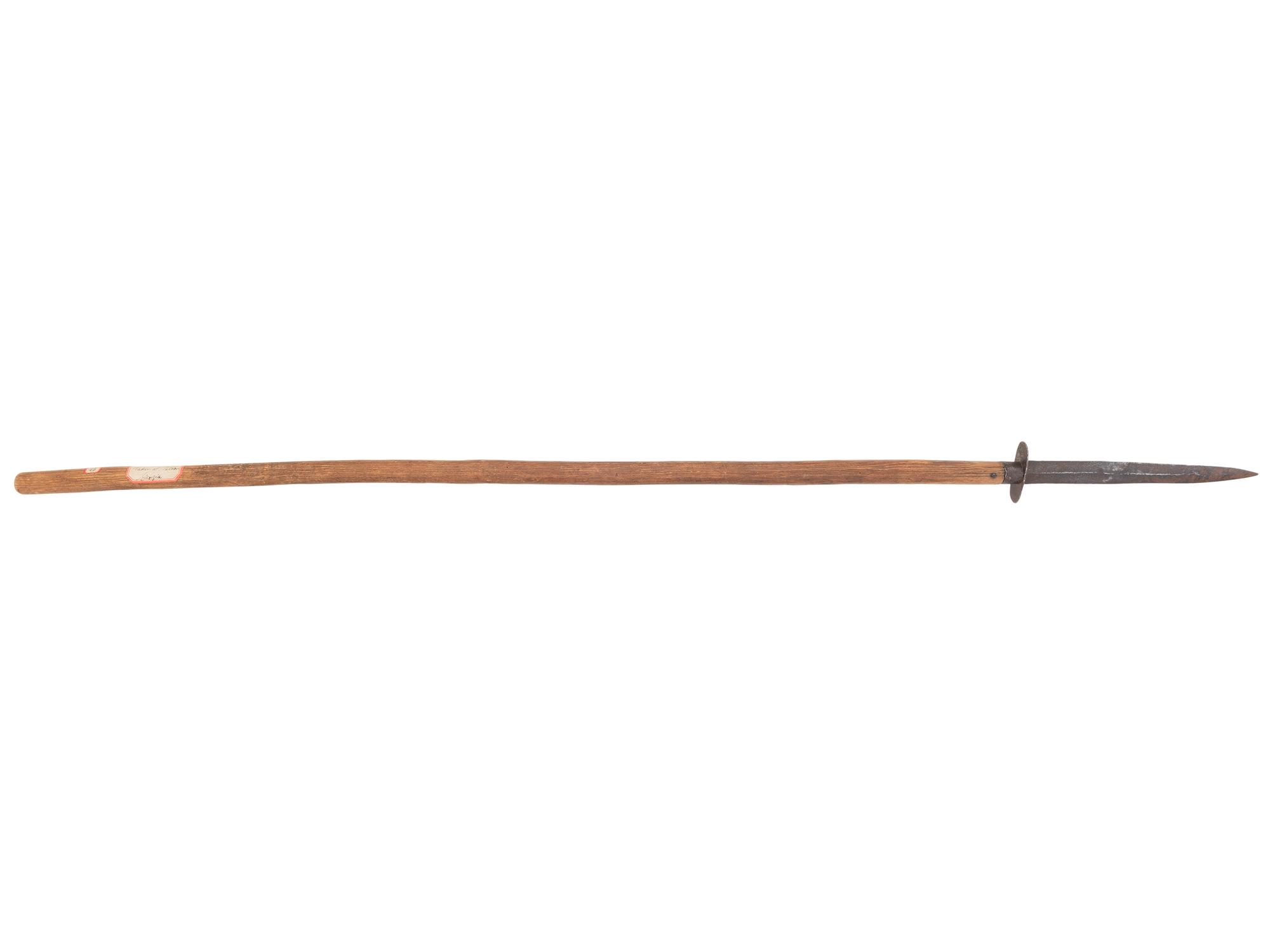 [CIVIL WAR]. Confederate pike identified as having been taken at Tilton, Georgia.