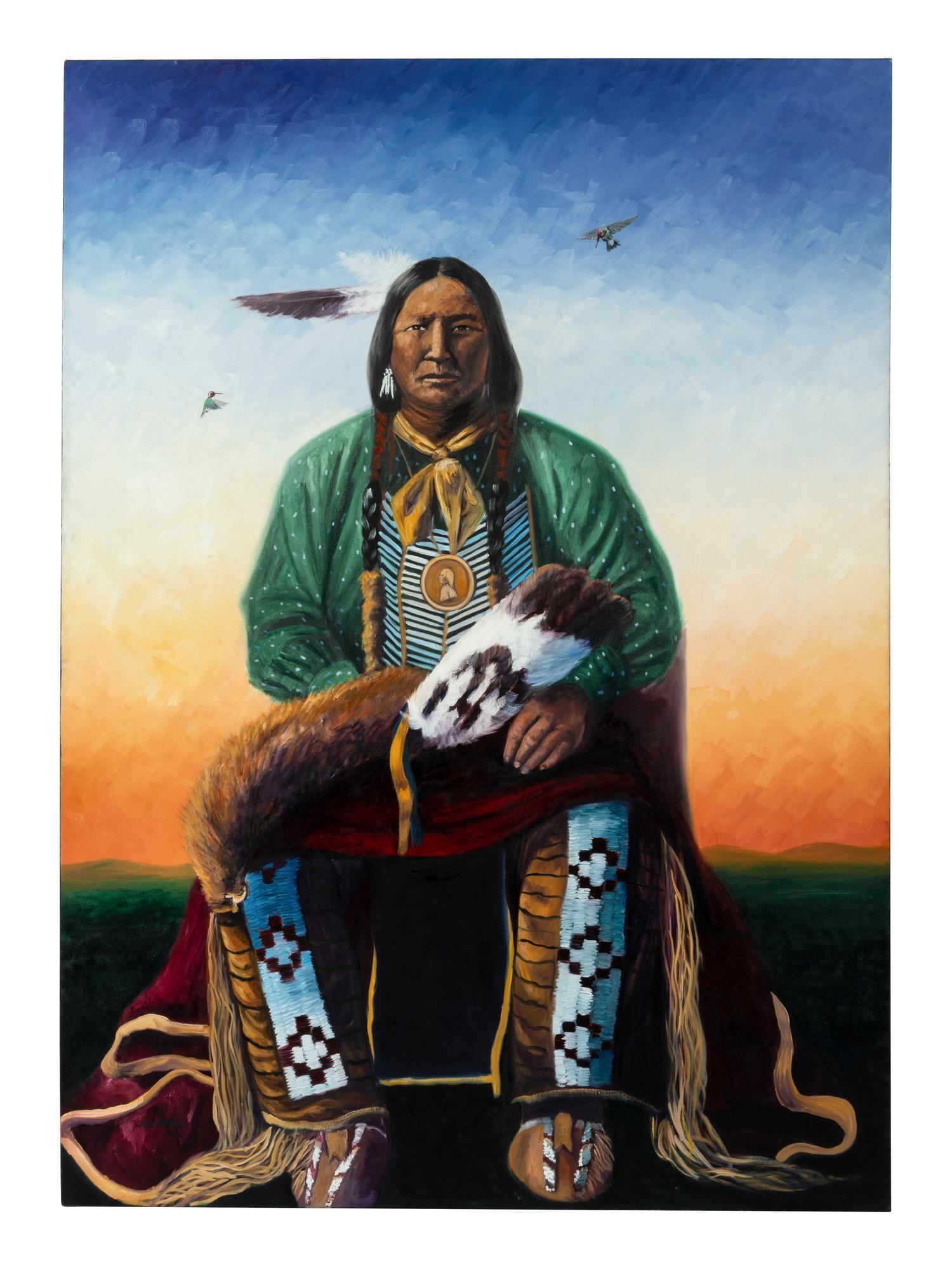 Visiting Chief (Grandfather of the Artist)