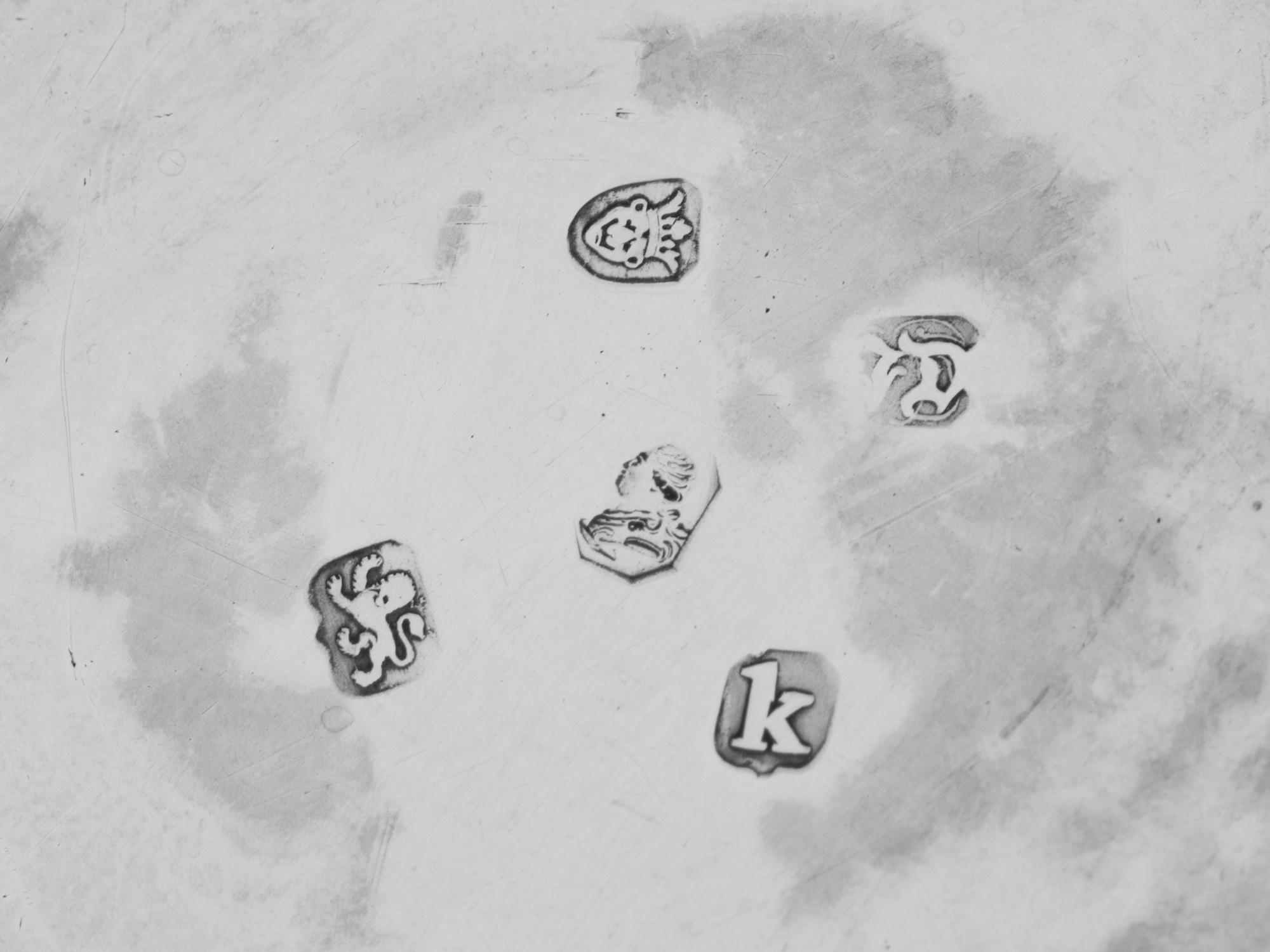 Three English Silver Table Articles