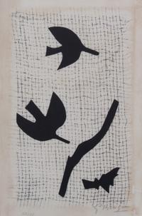 Georges Braque, (French, 1882-1963), Untitled, 1964 (from Bibliographie des ouevres de René Char)